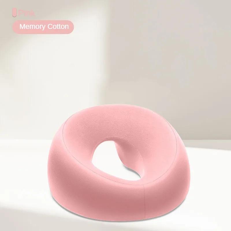 Durable And Safe Ergonomics Lying Down Pillow Memory Foam Breathable Head Rest Support Pillow Body Massage Face Rest Pillow For Beauty Salon