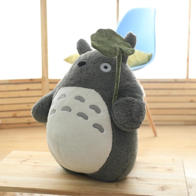 70cm Große Größe Lotusblatt Totoro Plüschtier Totoro Kuscheltier Tier Totoro Plüschtiere Kissen Sofa Bett Zimmer Dekoration Kindergeschenk
