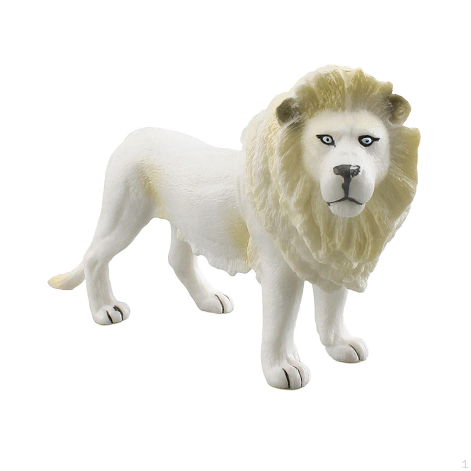 

Скульптура дикой природы для домашнего декора - элегантная настольная фигурка для гостиной или офиса Lion