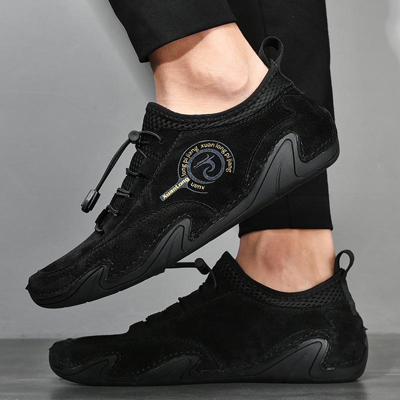 Spring and summer 2025 hot-selling new large-size men's casual breathable Doudou shoes popular octopus men's shoes