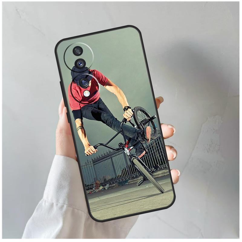 

BMX Bike Extreme Sport For Honor Magic 5 6 7 8 Pro Case For Honor 200 400 Lite 50 70 90 X8c X8b X9a X9b X9c X9d Win Honor X9a
