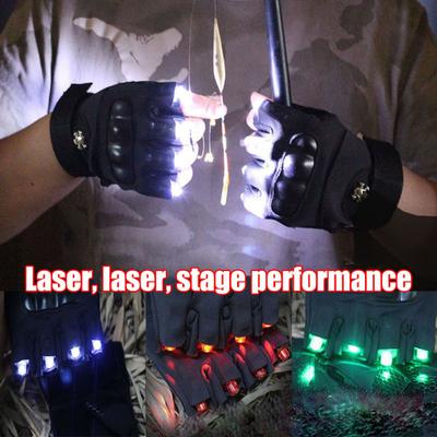 1 Pair LED Flashlight Gloves Multi-purpose Fishing Hiking Camping Repairing Work Hands-Free Gloves with 8 LEDs Men Dad Him Husband Christmas Gift