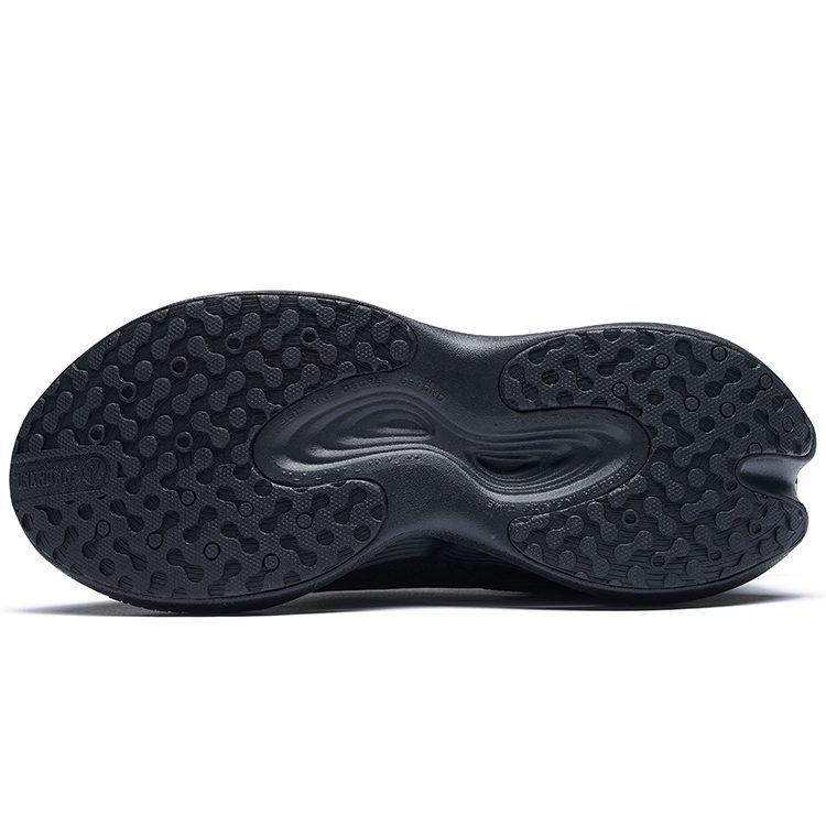 361 Basketball Shoes Men's Low Top Obsidian Black/Neon Solar Yellow 572311121-4