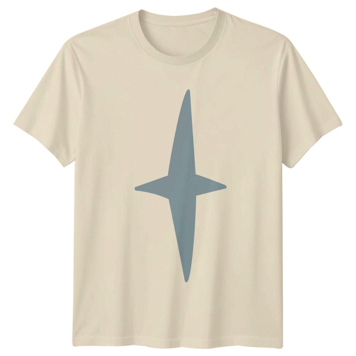 Minimalist Geometric Star Design T-Shirt Minimalism Abstract Birthday Gift XXL