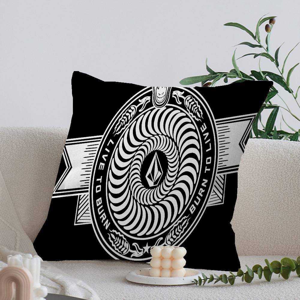 V-Volcom LOGO Personalized Pillow Cover Kids Bedroom Wild Party Decor Pillowcase kid Birthday shower Gift