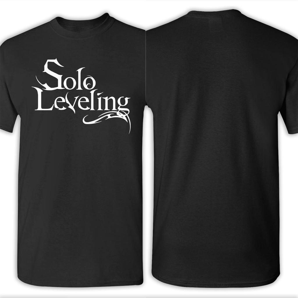 solos leveinged anime  Graphic Printed T Shirts Men Women  100% Cotton  Tee Shirt Clothing