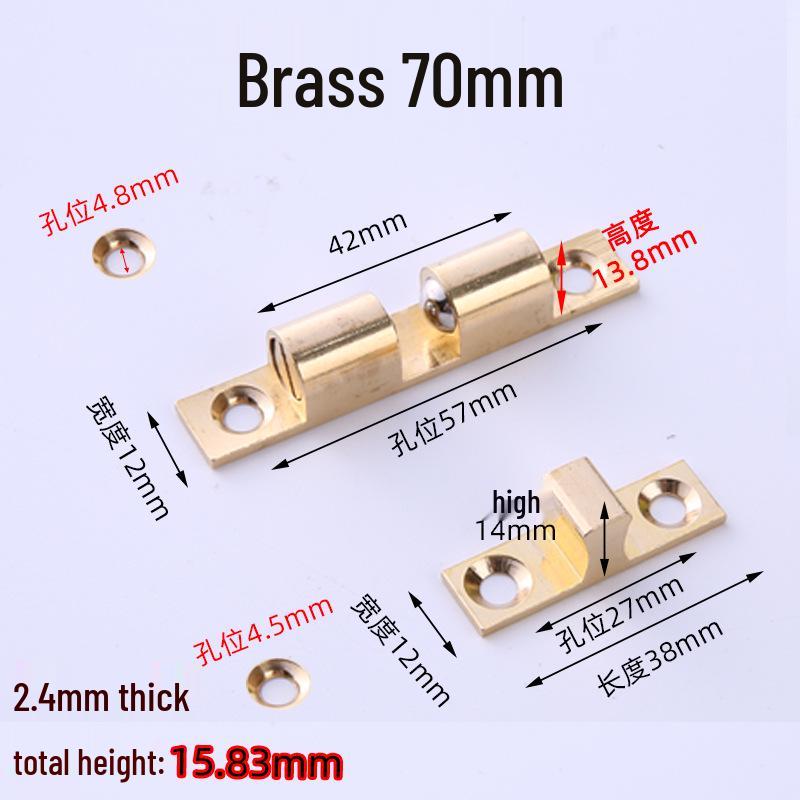 Kupfer Kugelverschluss Scharniere für Türen und Schränke