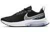 Nike Air Zoom Arcadia Breathable Low Top Kids' Running Shoes Black White Unisex CK0715-001