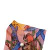 Scarf Wave point Ruffle Edge Flower Leopard print Neckerchief Summer Bib Printed Scarf Korean Style Scarves Female Shawl