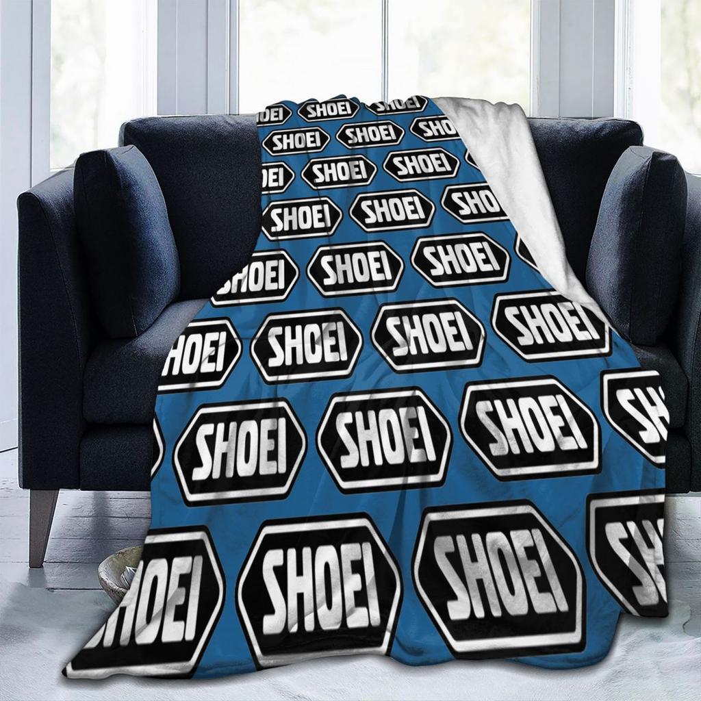 Shoei Motorcycle Helmets Blanket Fleece Sofa Throw Blanket Lightweight for Couch Bedding Outdoor Throws Bedspread Quilt