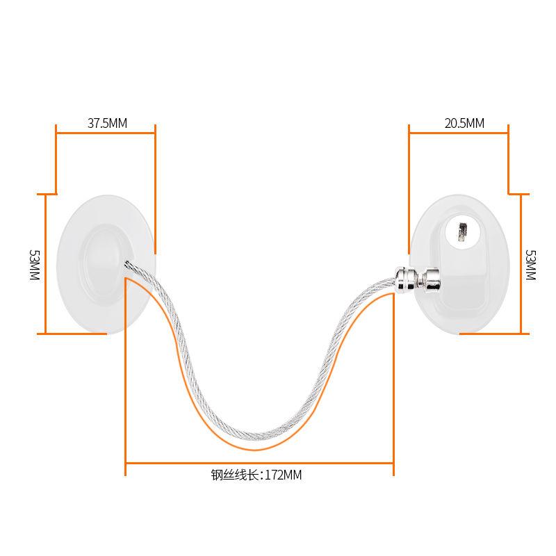 Kindersicherung Kühlschranktürsicherung Multifunktionale Sicherheitssperre Baby Schutz Aufkleber Bedienung Ist Einfach