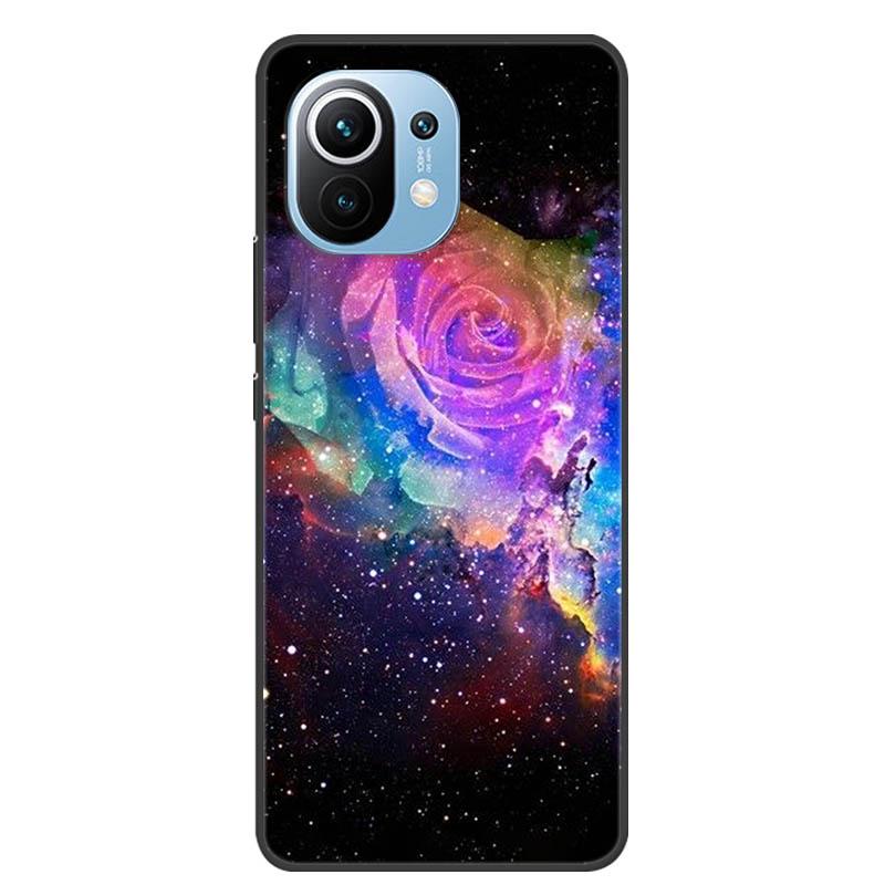 For Xiaomi 11 Lite 5G NE Case Protective Silicone TPU Phone Cases for Xiaomi Mi 11 Lite 5G Shockproof Covers 11Lite Soft Fundas
