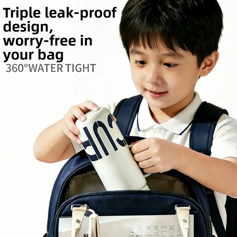 Isolierte Flasche mit großem Fassungsvermögen, auslaufsicherer Thermobecher, Sport-Wasserflasche für Outdoor-Aktivitäten