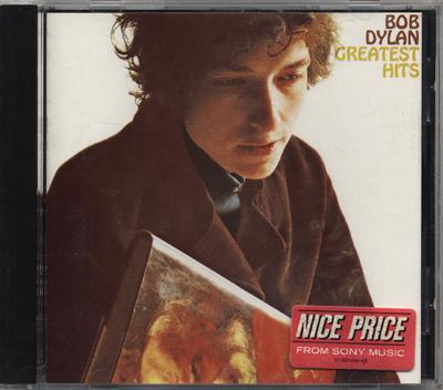 CD BOB DYLAN  Bob Dylans Greatest Hits 4609072 COLUMBIA UK Rock Used