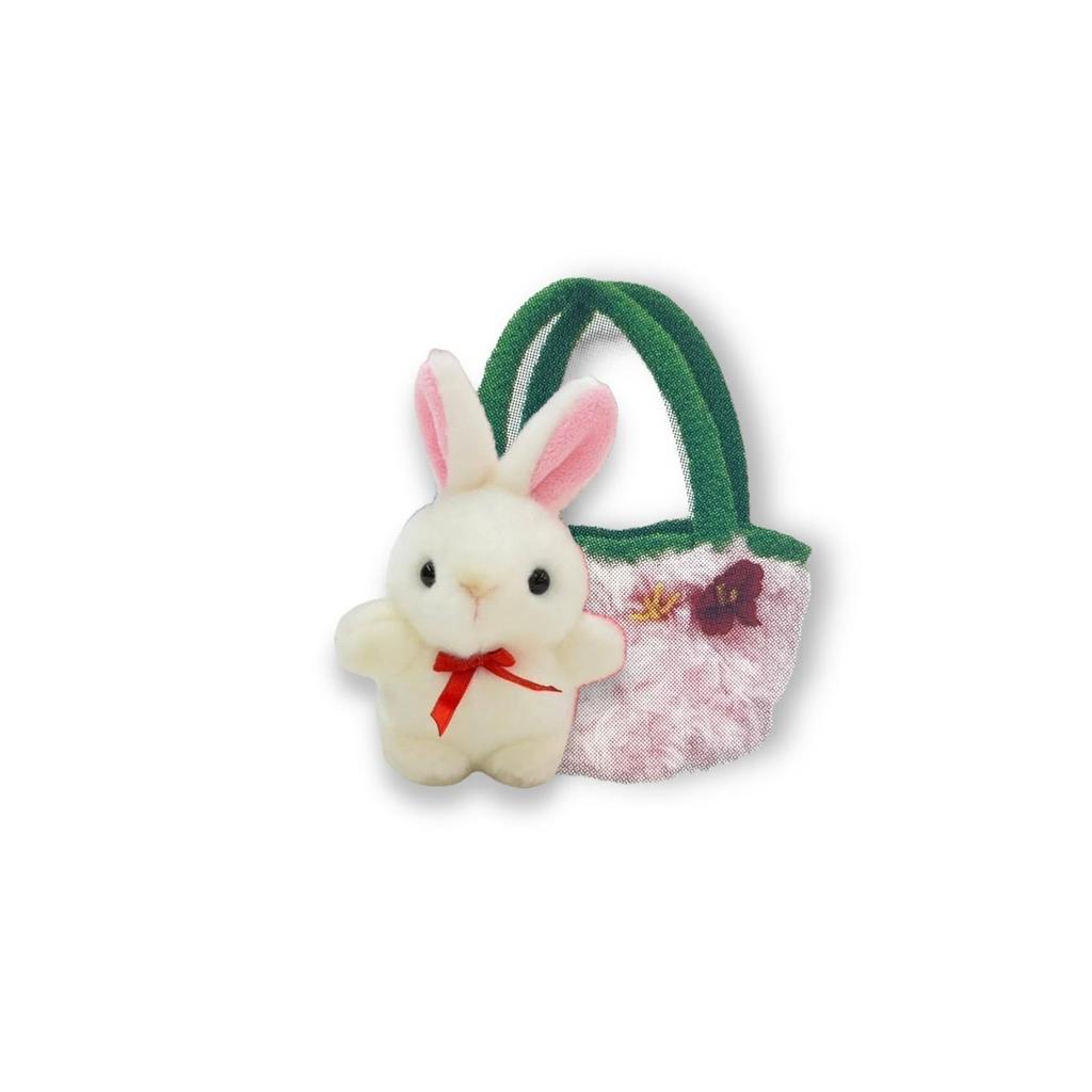 Cute Sales Plush Toy Outing Series Rabbit White B0001