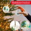2D Acrylic Christmas Tree Pendant, Christmas Interior Pendant