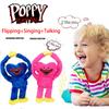 Flipping Huggy Wuggy Plush Toy Poppy Playtime Singing Talking Walking Kids Doll