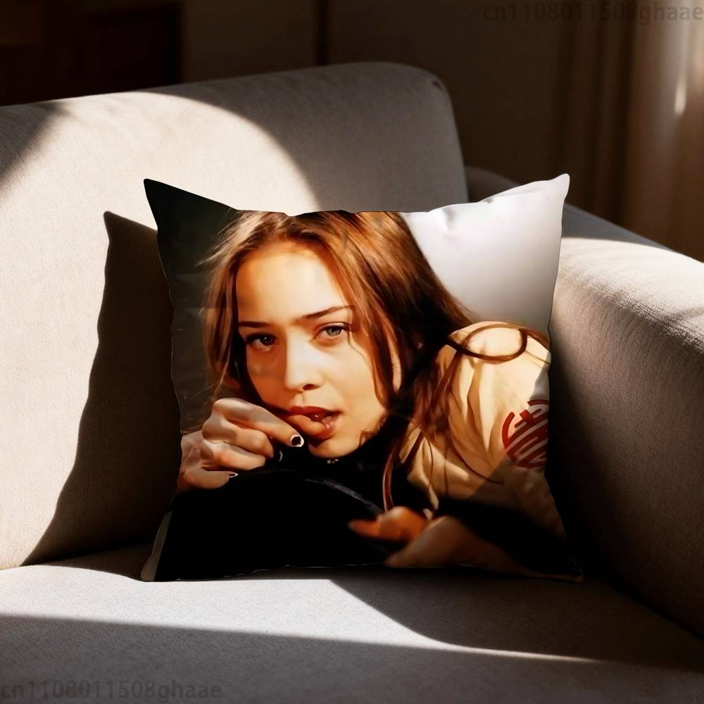 Fiona Apple Pillow Case Antidustmite Pillowcase Invisible Zipper Silky Short Plush Sofa Cushion Cover
