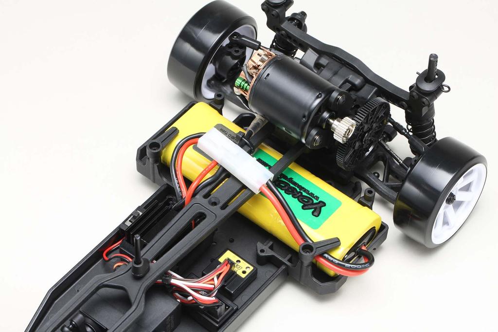 Yokomo Drift Package with Electric Radio Control Gyro, Bodyless, Complete, DPR-DP