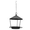 Wild Bird Feeder Iron Hanging Bird Feeder Simple Design Wide Opening Easy Clean for Outdoor Garden Patio