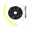   Universal High Efficiency Replacement Brush Trimmer Head For Wireless Lawn Mowers Lightweight Design Easy Installation
