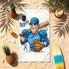 Kansas City Royals (32) Asciugamano da Spiaggia Resistente alla Sabbia Morbido e Confortevole Adatto per Piscina Campeggio Yoga e Immersioni Un Viaggio