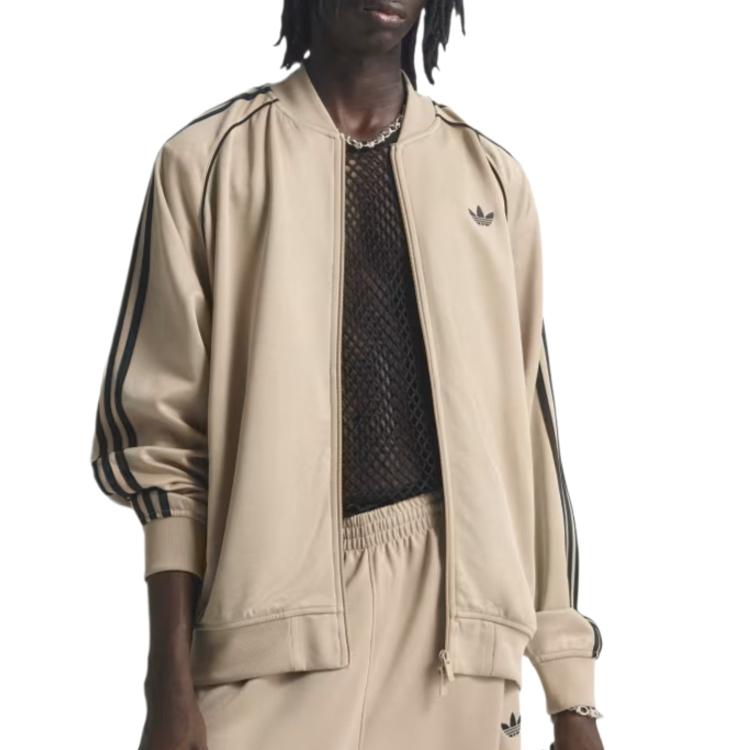 adidas Originals Adicolor Sst Loose Fit Zip Stripe Solid Jacket Men Jackets KC8524