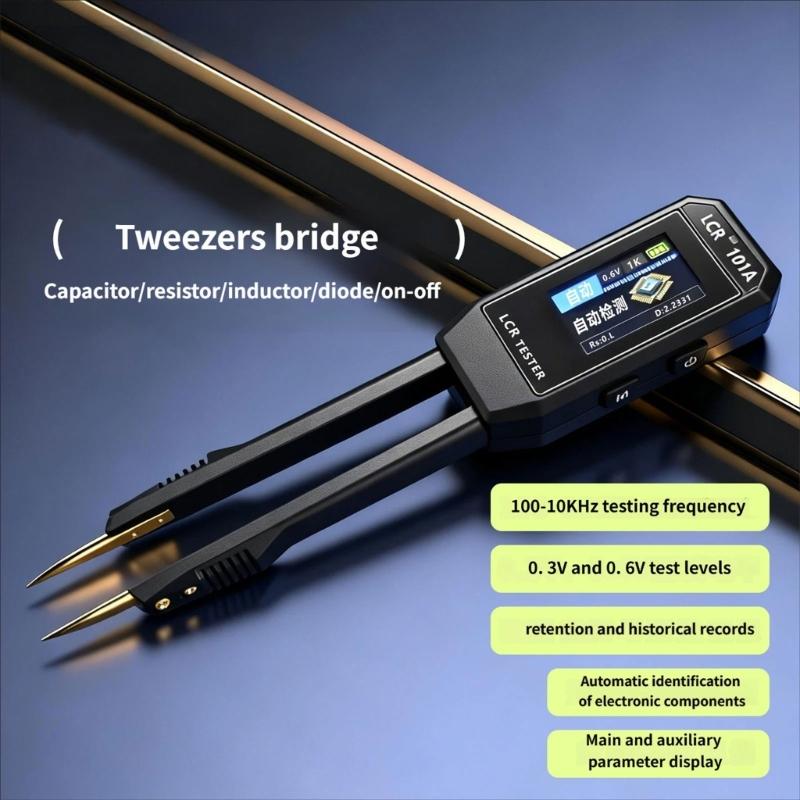 Intelligent Digital Meter Tester For Accurate Resistance Inductance Capacitance Measurement Tool With LCD Display