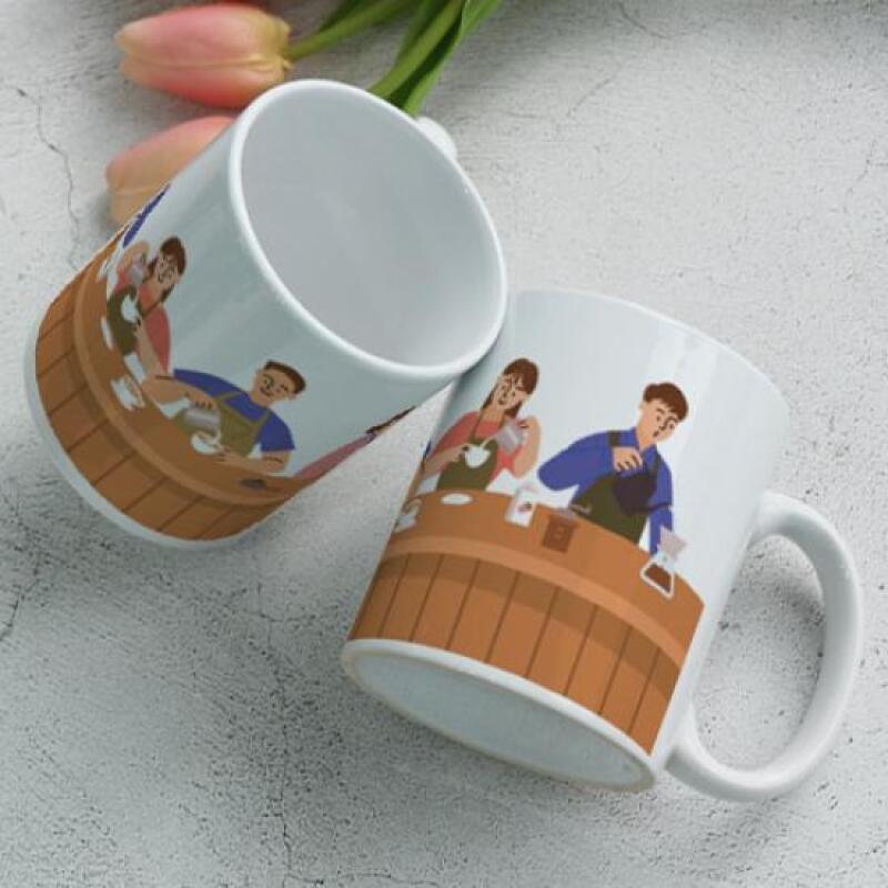 eh203-Design Mug 2p-Barista