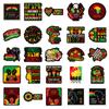 50PCS Juneteenth Black History Stickers, American Independence Day Decals for Phone, Laptop & Luggage