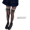 Women's Garter Belt Tights Patterned Fishnet Thigh High Stockings Tights High Waist Pantyhose Suspender Pantyhose Gifts