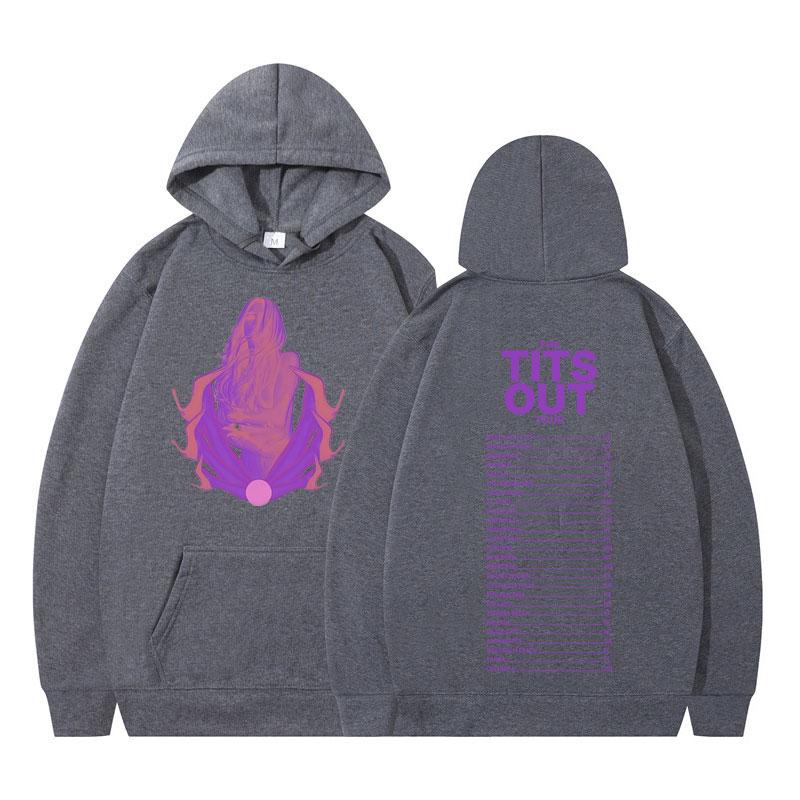 Kesha Merch Tour 2025 Album Graphics Gothic Sweatshirts Men's Pullovers Oversized Casual Clothing High Quality Aesthetics Hoodie