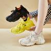 Fashion 2025 New Women's Shoes Non Slip Hard Wearing Casual Shoes Fly Weave Lace Up Platforms Sneakers Comfortable Vulcanize Shoes