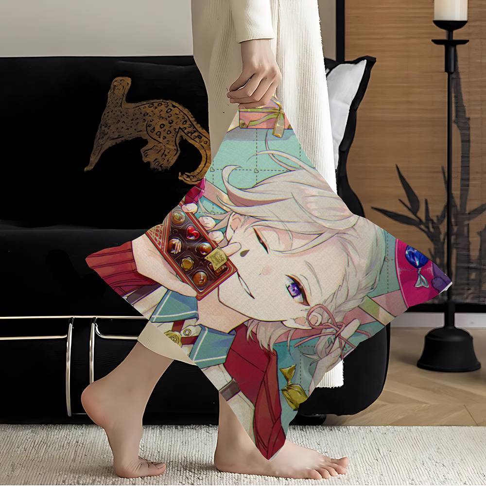 Genshin Impact Lyney Pillow Cushion Cover Pillowcase Living Room Sofa Home Decor Customized