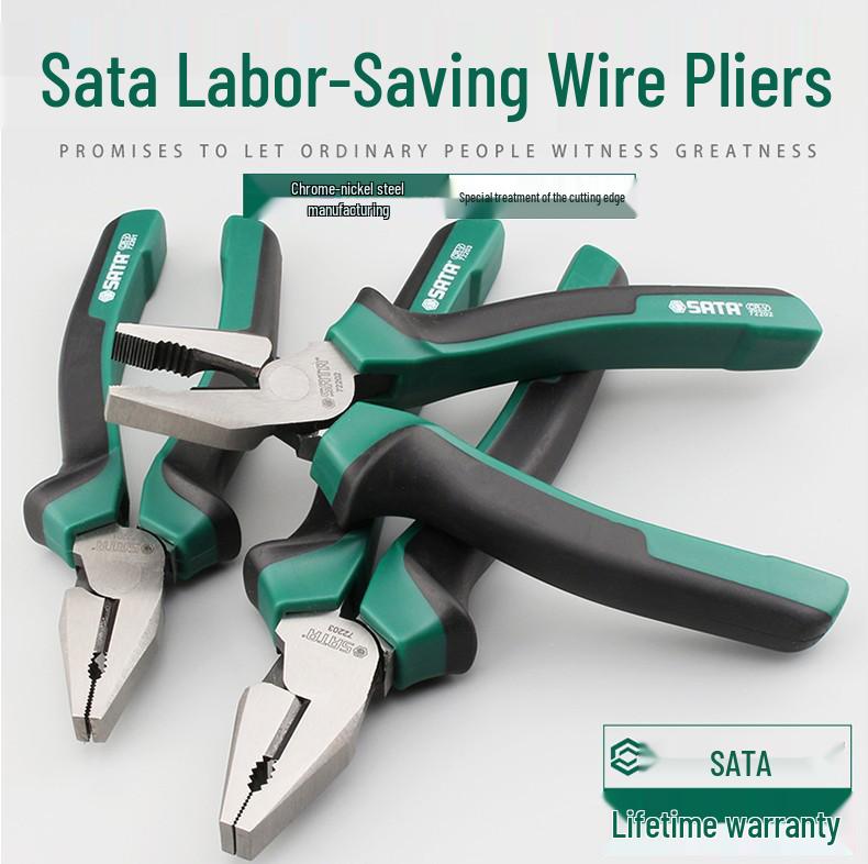 SATA Elektriker-Drahtschneidezange: Modelle 72201B, 72202B, 72203B