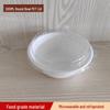 OLOEY Disposable Sugarcane Pulp Bowls with PET Lids