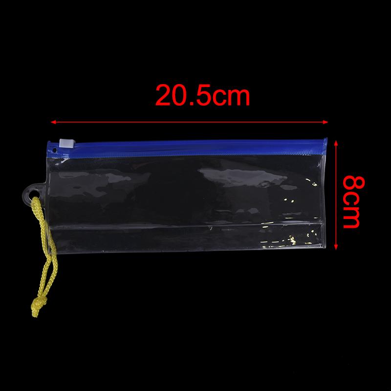Supvox Custodia Porta Occhiali Da Nuoto In Plastica Trasparente - Rigida E Leggera, Dimensioni 17x6x5.5 Cm, Per Uomo E Donna
