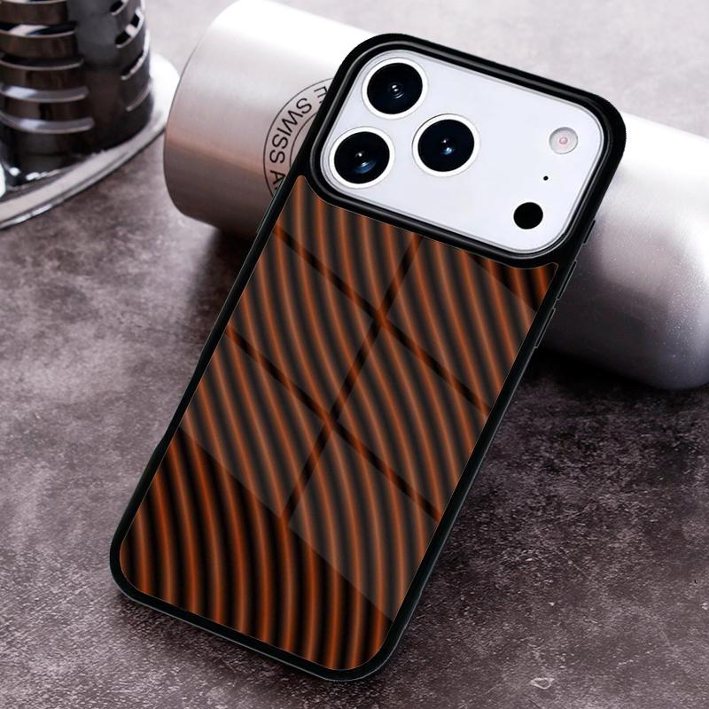 Milan Stylish Stripe Design Phone Case for iPhone 17 16 15 Pro Max Air 14 13 12 11 Plus Shockproof Capa Cover