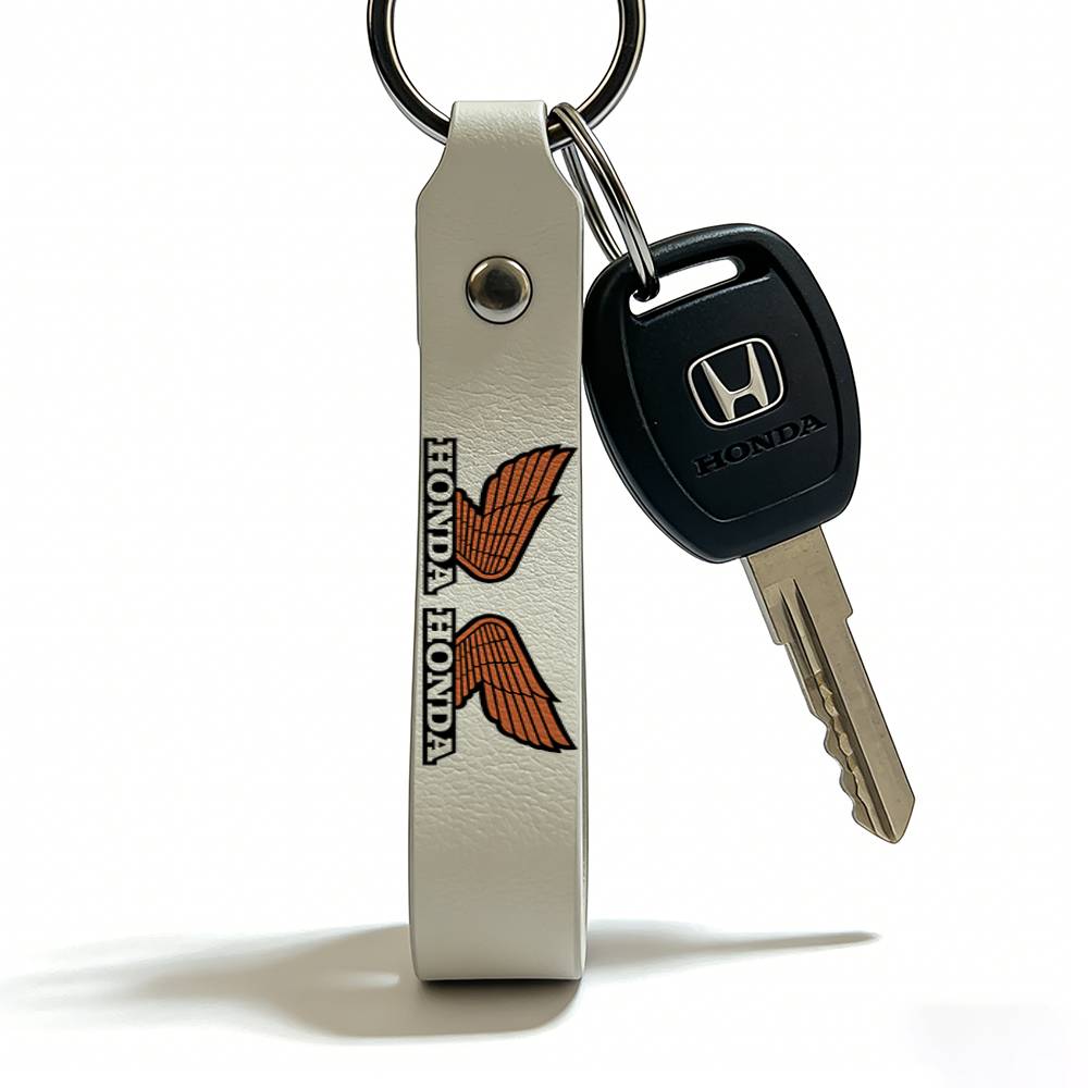 AAAJP1 Motorcycle For Honda Luxury Car Keychain Metal Key Ring Car Key Chain Creative Gift 2x12cm