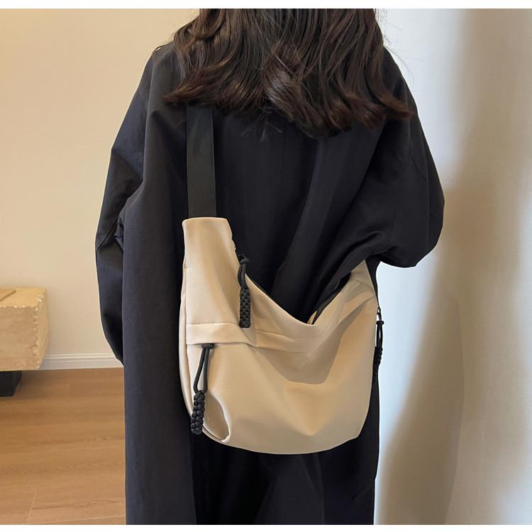 Oxford Cloth Casual Crossbody Bag For Women With Color Block Design For Daily Use