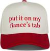 Put It On My Husband'S Tab Funny Trucker Hats Women Vintage Adjustable Baseball Cap Embroidery Fashion Trucker Hat