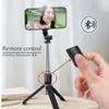 Bluetooth Selfie Stick Tripod - Wireless 3-in-1 Extendable Phone Holder with Remote Shutter, Compatible with iPhone/Android