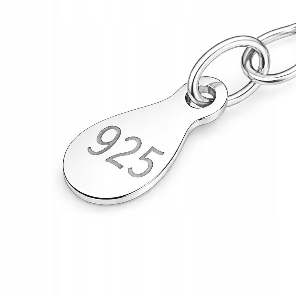 925 SILVER HEART WOMEN' BRACELET WITH DIAMOND