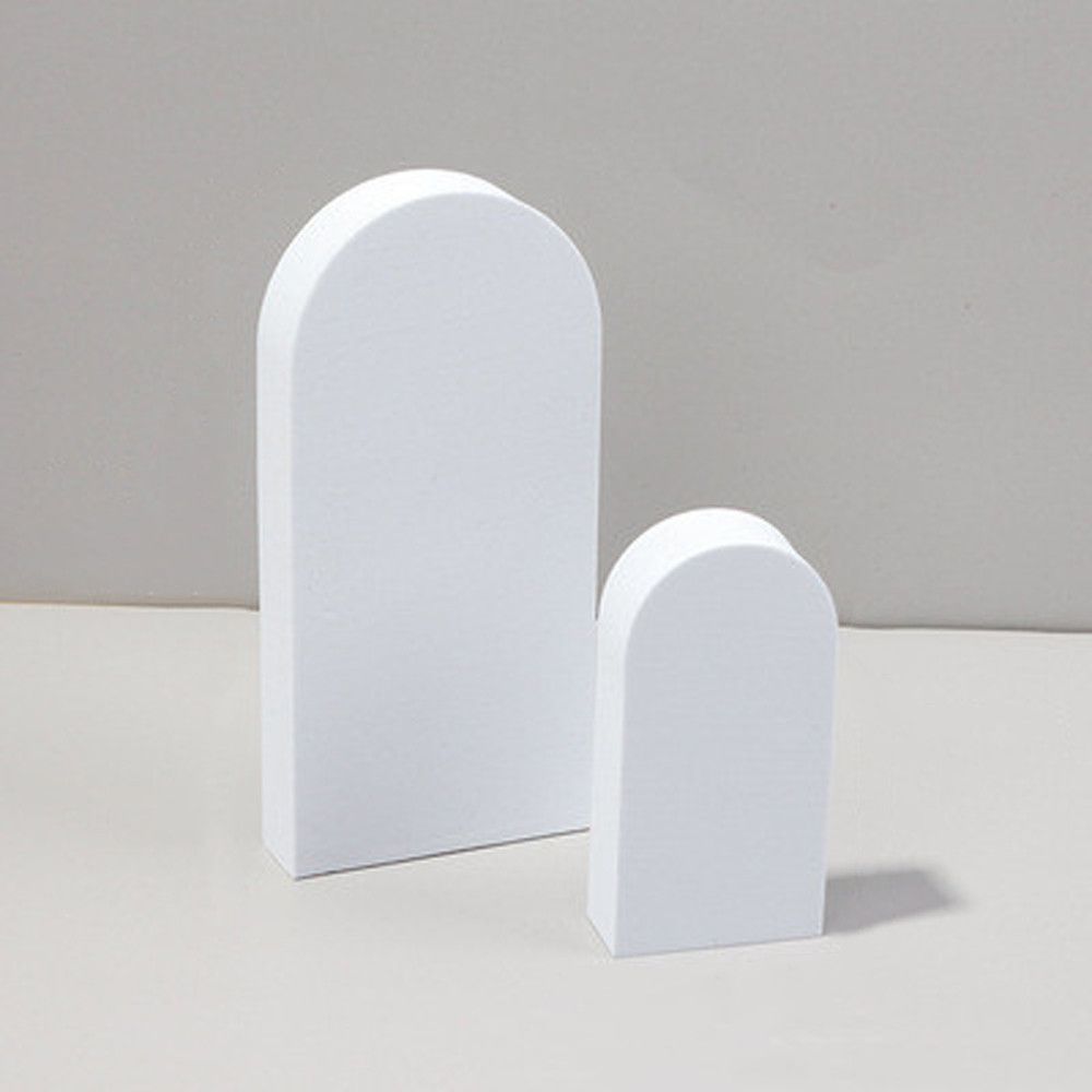 Photography Table Ins Wind Net Red White Photographic Prop Shooting Props Geometric Stereo