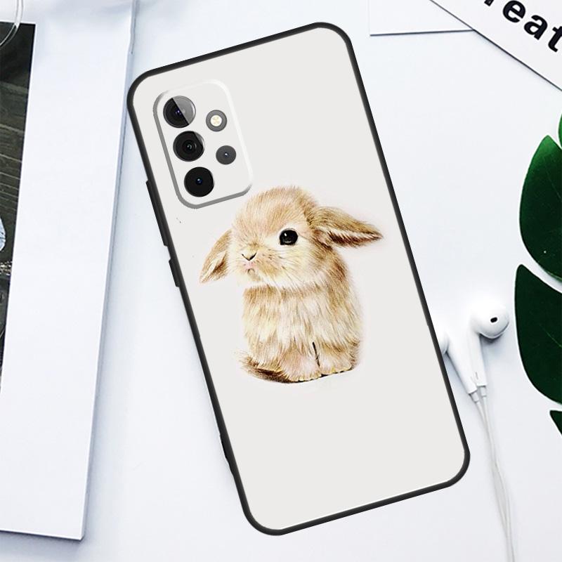 Rabbit For Samsung Galaxy A55 A54 A35 A15 A34 A14 A53 A33 A13 A05 A06 A16 A22 A32 A52 Phone Case