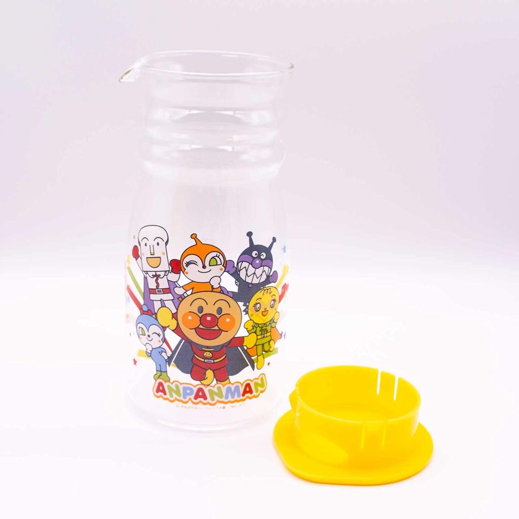 Otsuka Glass Anpanman Vattenfryskanna, 700ml, Värmebeständigt glas, Kanna, 21-780-6