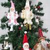 1pc Santa Claus Standing Posture Christmas Tree Pendants Figurines Christmas Party New Year DIY Decoration