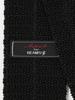 [BEAMS F] ASCOT Knit Tie for Men, BLACK - 21550001107
