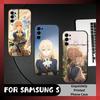 V-Violet Love Аниме V-E Чехол для телефона Samsung S25, S24, S21, S22, S23, S20, Ultra, S26, Plus, Fe, Note, 5G Черный