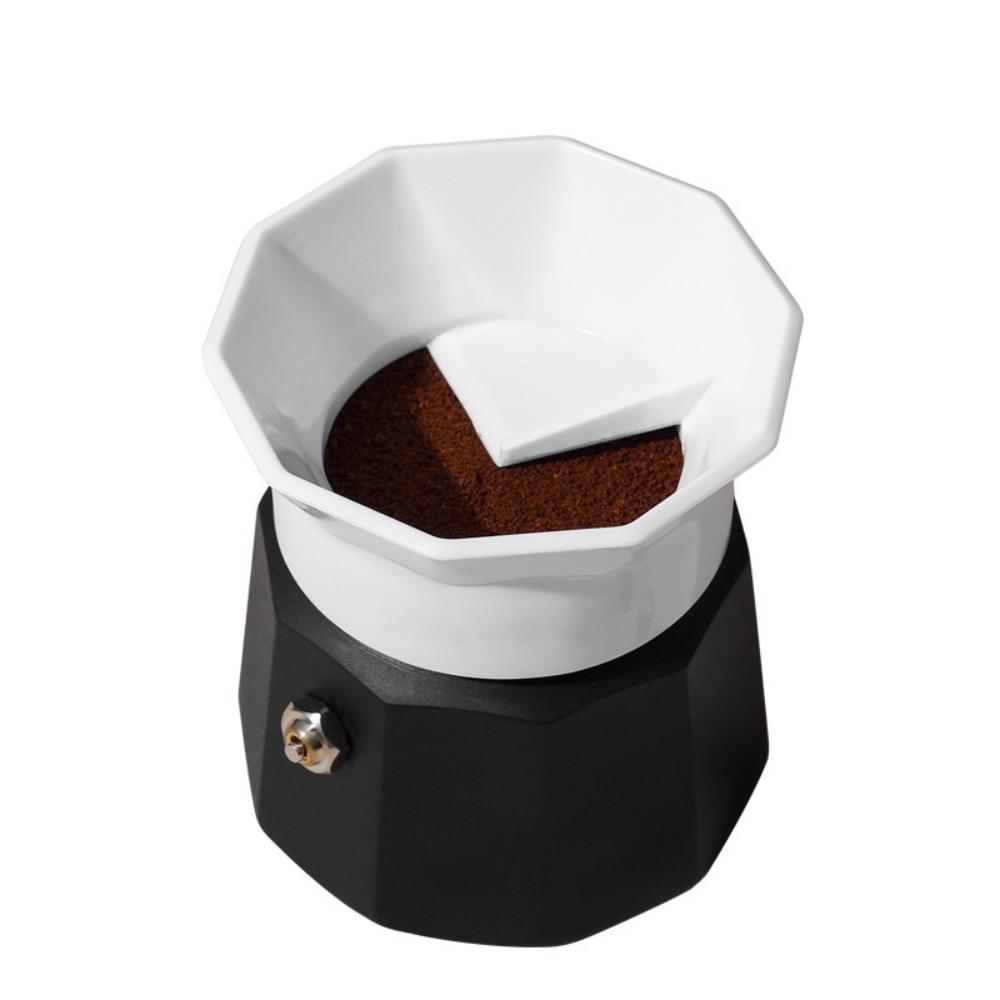 65mm Rotary Powder Dosing Ring Anti-spill Coffee Powder Distributor Moka Pot Tamper  Office